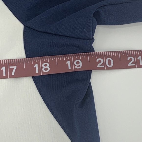 Women's Adidas Climalite Scorch Notre Dame ND Fighting Irish Polo Shirt Blue L - Picture 9 of 9